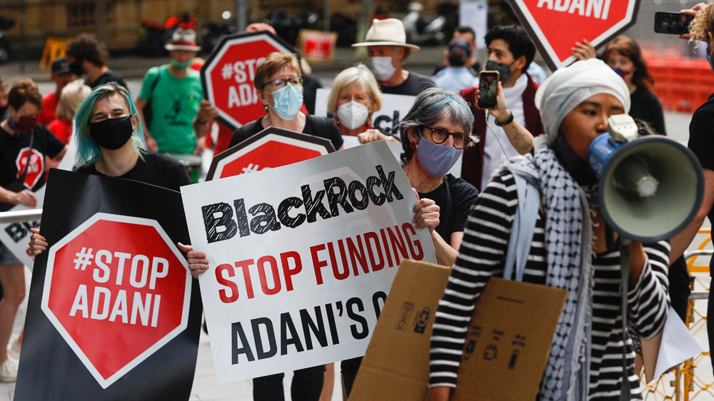 BlackRock’s $1.2 billion investments in Adani coal and gas projects are accelerating global warming