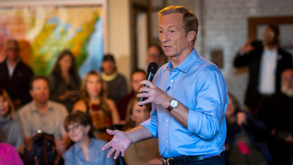 Tom Steyer: Being right isn’t enough