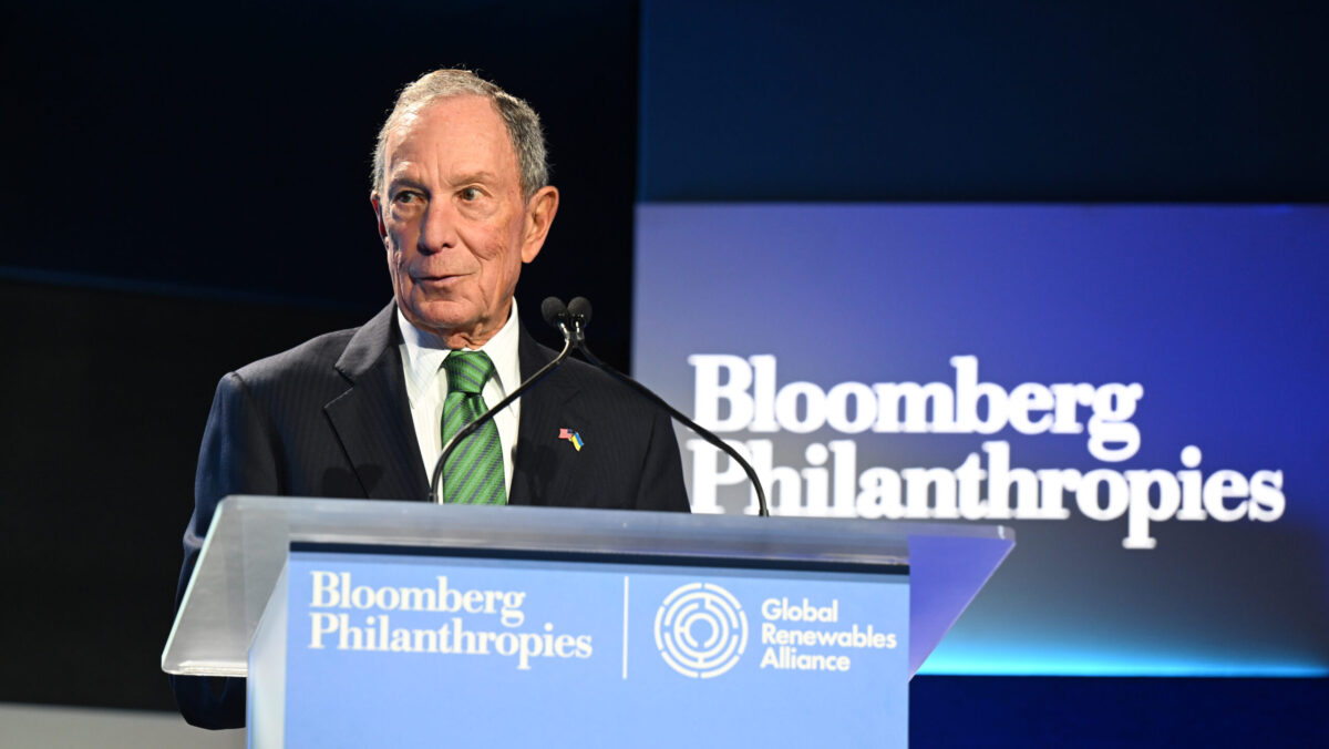 Can Michael Bloomberg save the world?